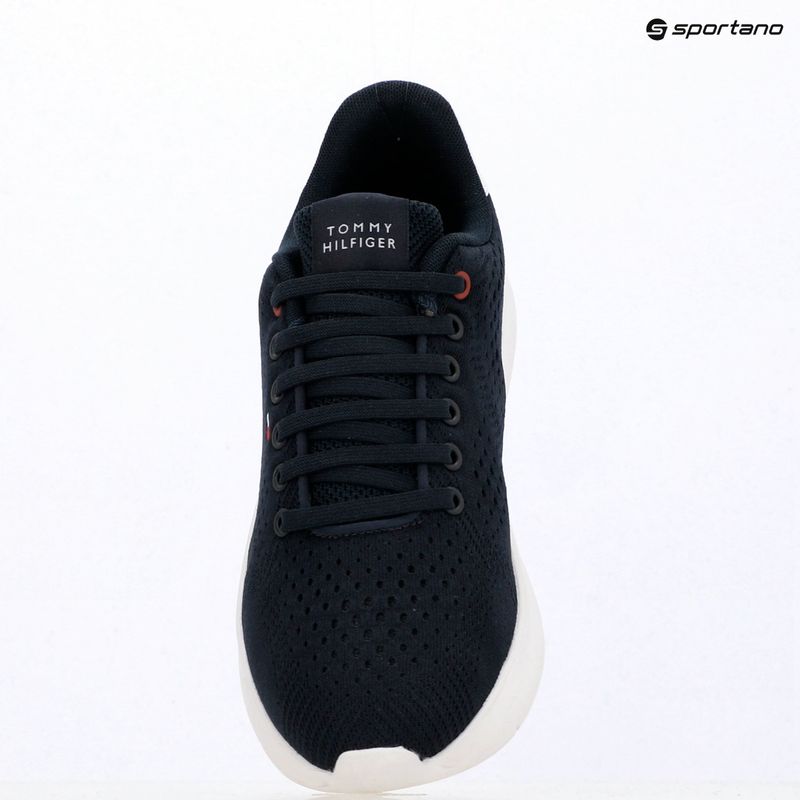 Herren Schuhe Tommy Hilfiger Lightweight Runner Knit desert sky 9