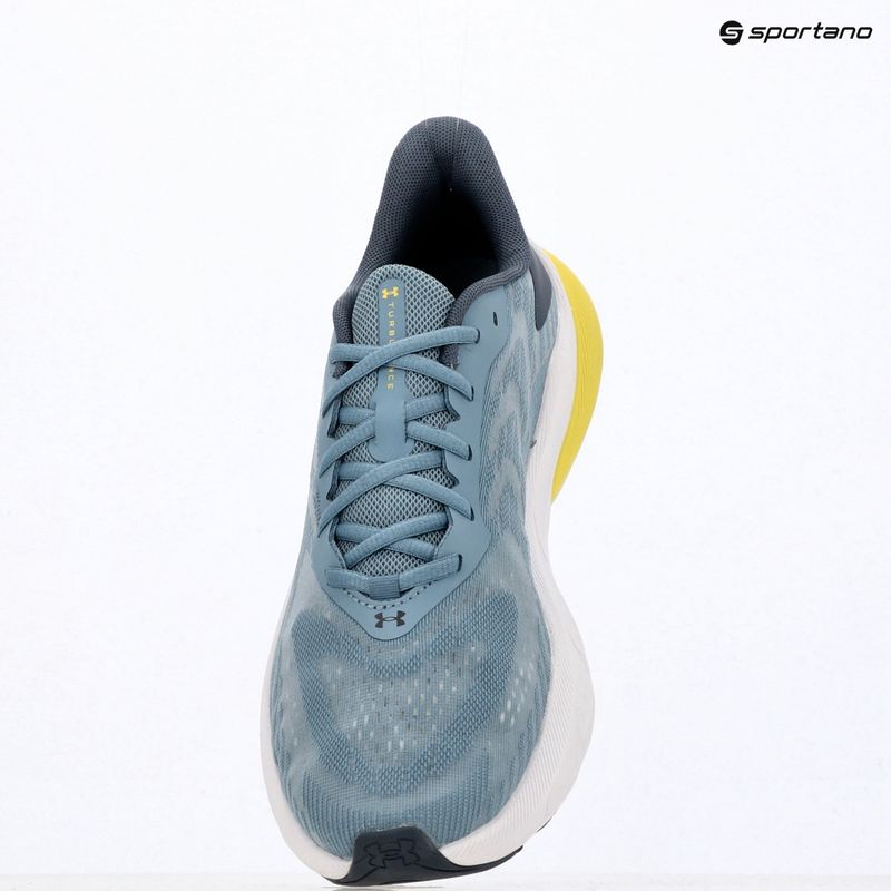 Herren-Laufschuhe Under Armour Turbulence 3 blue wind/downpour gray/flash light 9