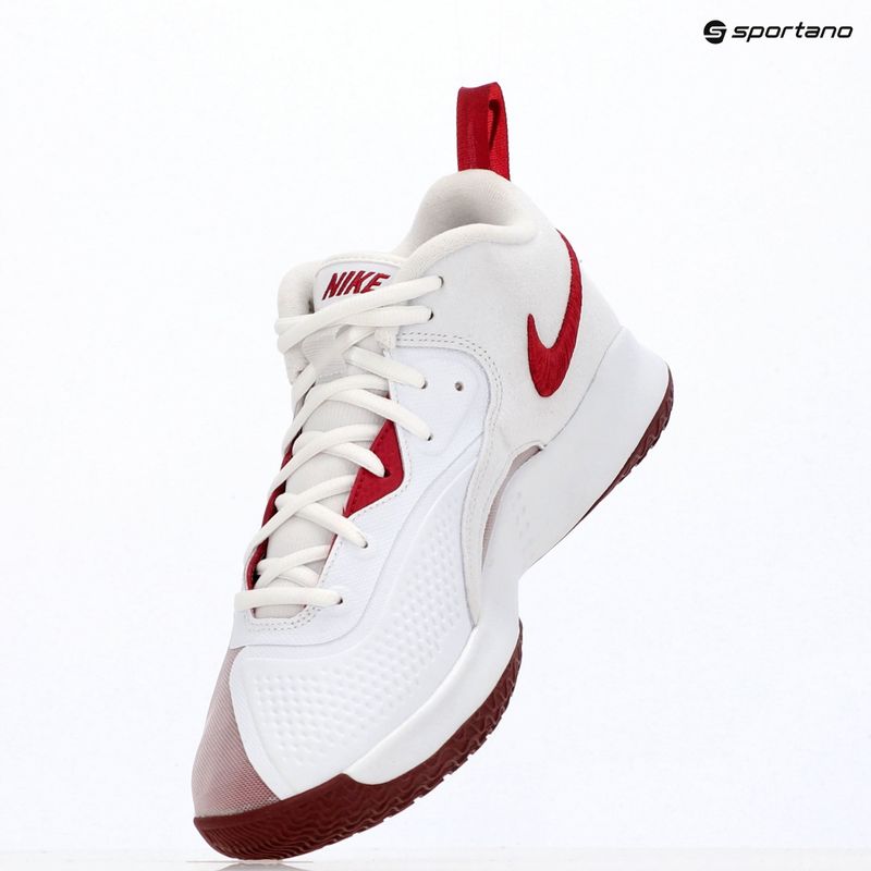Nike React Hyperset 2 Schuhe weiß/team crimson 9