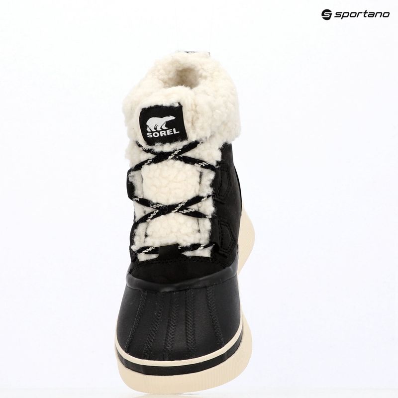 Damen-Schneestiefel Sorel Out N About IV Chillz Wp black/sea salt 9
