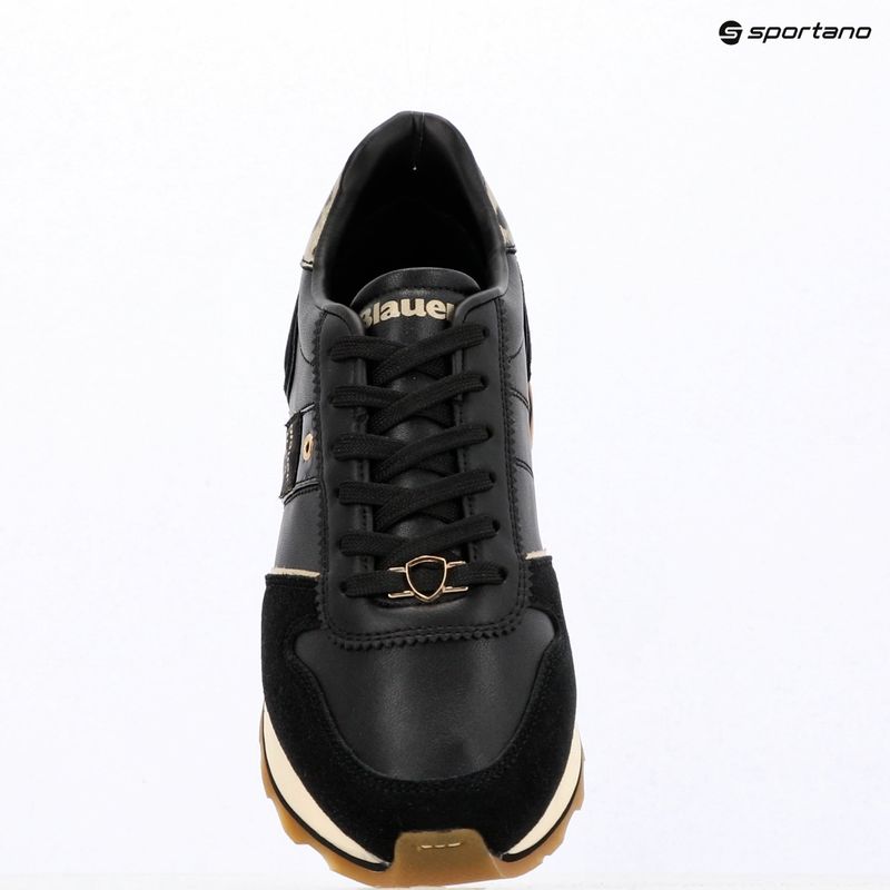 Damen-Schuhe Blauer USA F6MILLS01 black/leopard 9
