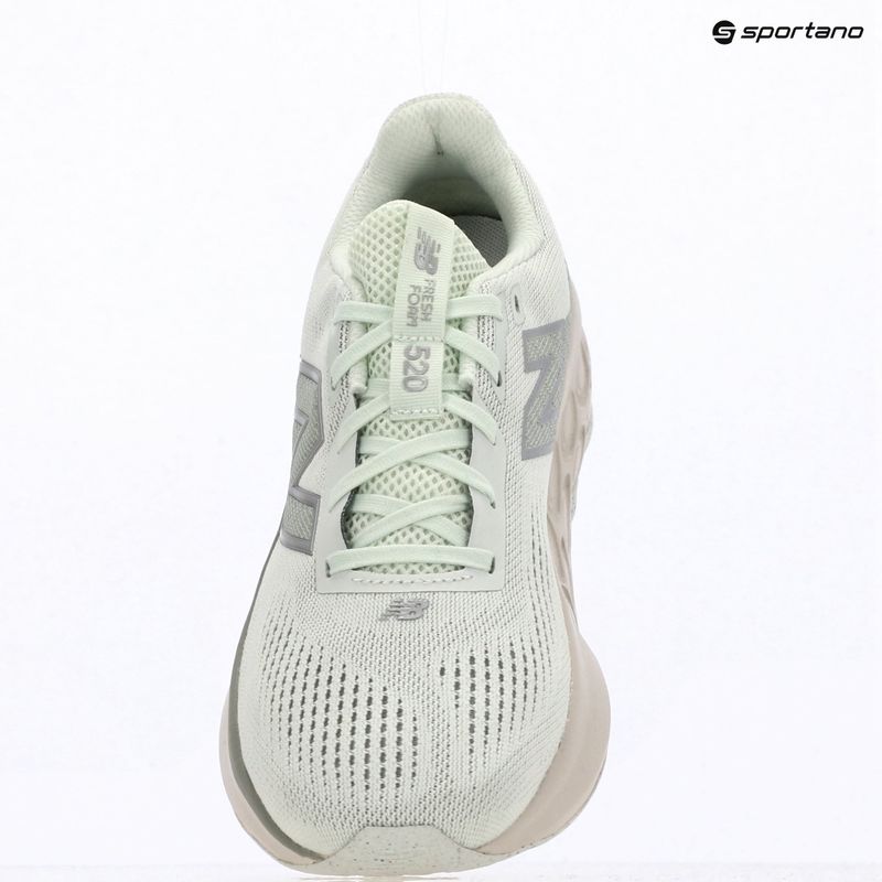 Laufschuhe für Damen New Balance Fresh Foam 520's V9 mint water/lone star grey/silver metallic 7