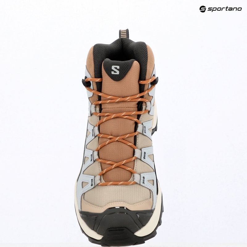 Damen-Trekkingschuhe Salomon X Ultra 360 MID GTX oxford tan/pearl blue 16