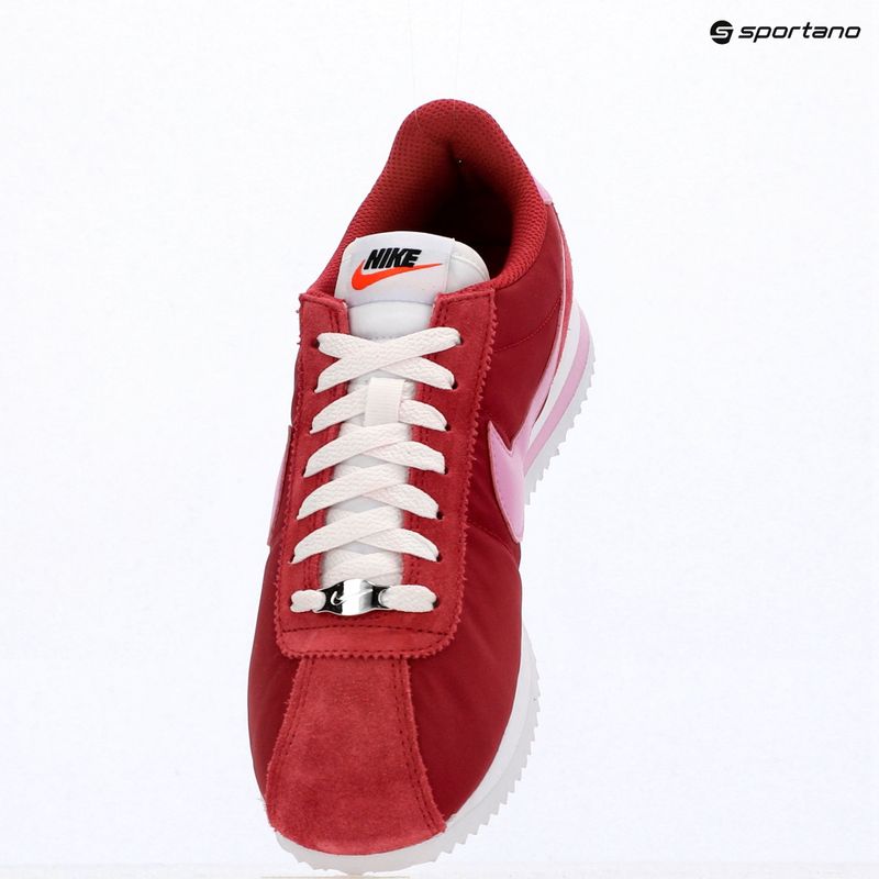 Damen-Schuhe Nike Cortez Textile tough red/white/safety orange/light magenta 6