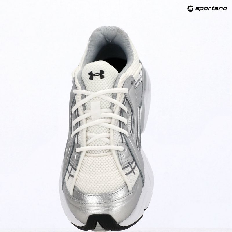 Trainingsschuhe Under Armour Sola white/metallic silver/galaxy black 7