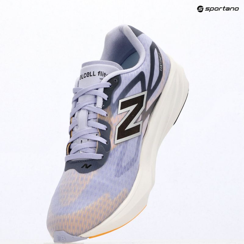 Herren-Laufschuhe New Balance FuelCell Flite-R V1 smoked violet/satsuma orange/meteorite 7