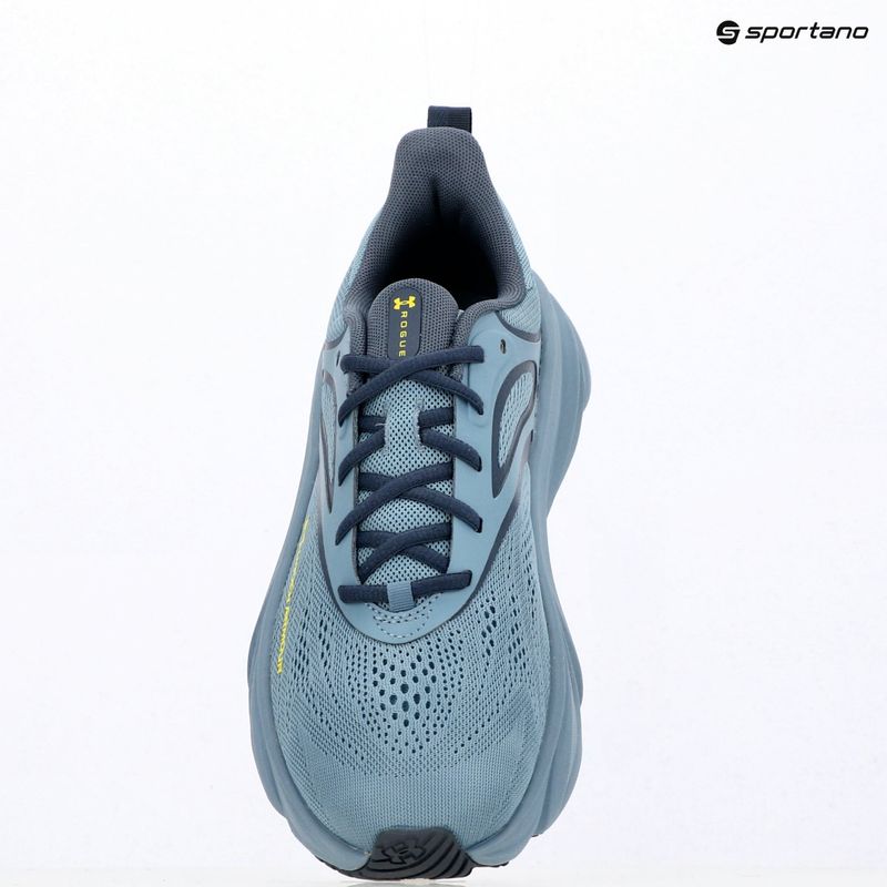 Herren-Laufschuhe Under Armour Rogue 6 blue wind/downpour gray/flash light 9