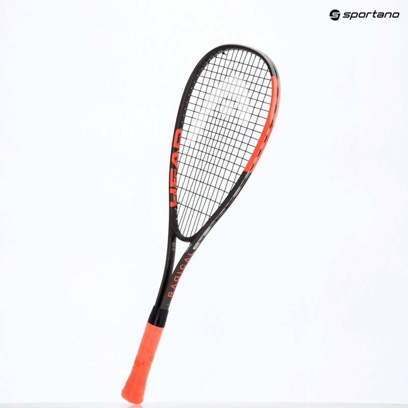 Squashschläger für Kinder HEAD Radical Junior 2026 black/red 10