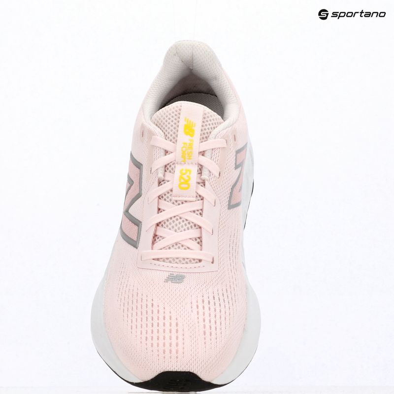 Laufschuhe für Damen New Balance Fresh Foam 520's V9 pink salt/pink granite/silver metallic 7