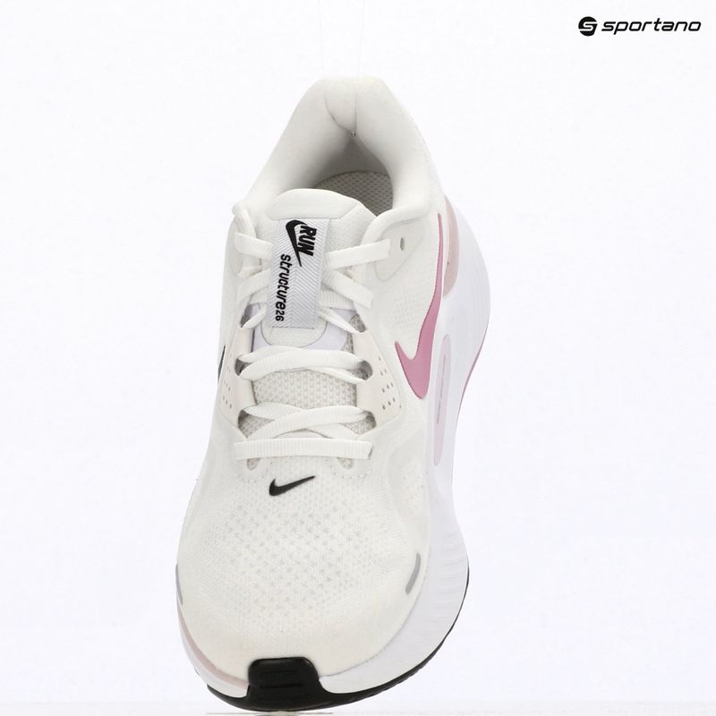 Laufschuhe für Damen Nike Structure 26 white/bleached lilac/light magenta/black 13