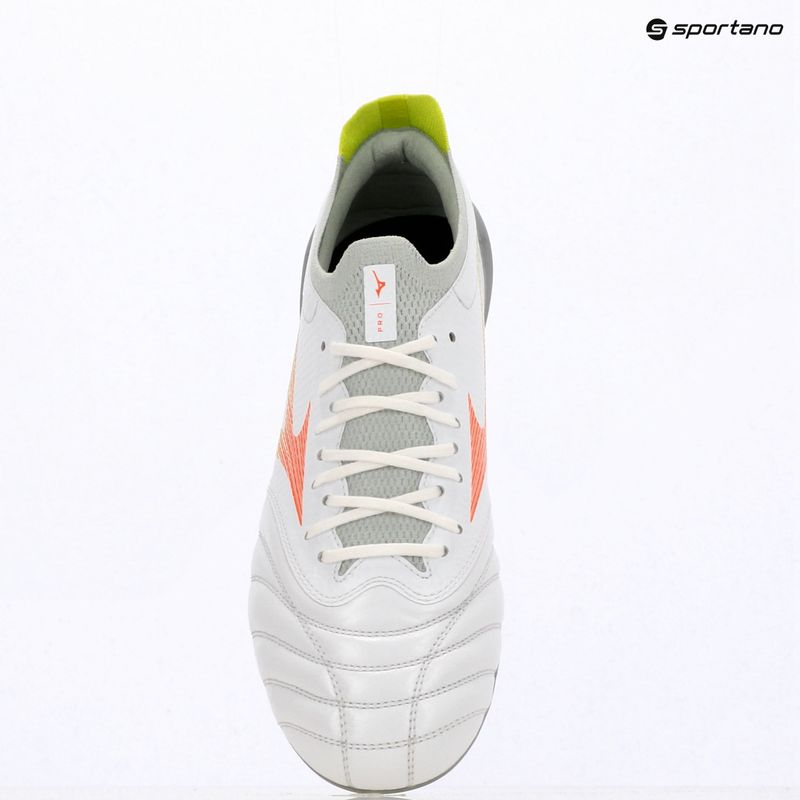 Fußballschuhe Mizuno Morelia Neo V β Pro FG white/lava orange/evening primrose 4