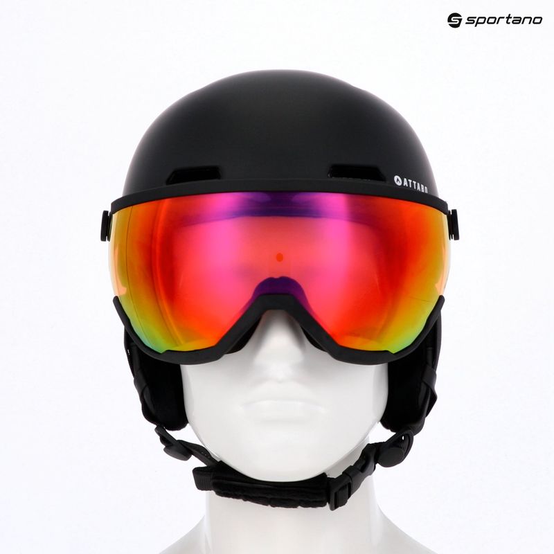 Skihelm ATTABO Avens 2.0 Visor black 22