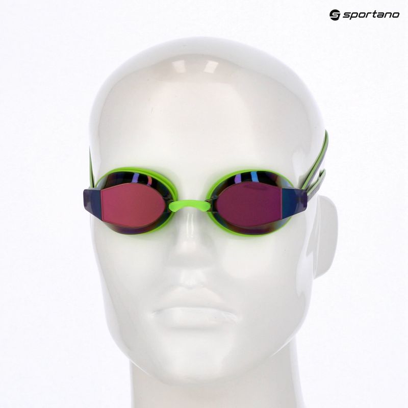 Schwimmbrille TYR Blackops 140 Ev Racing Mirrored bright green/black 6
