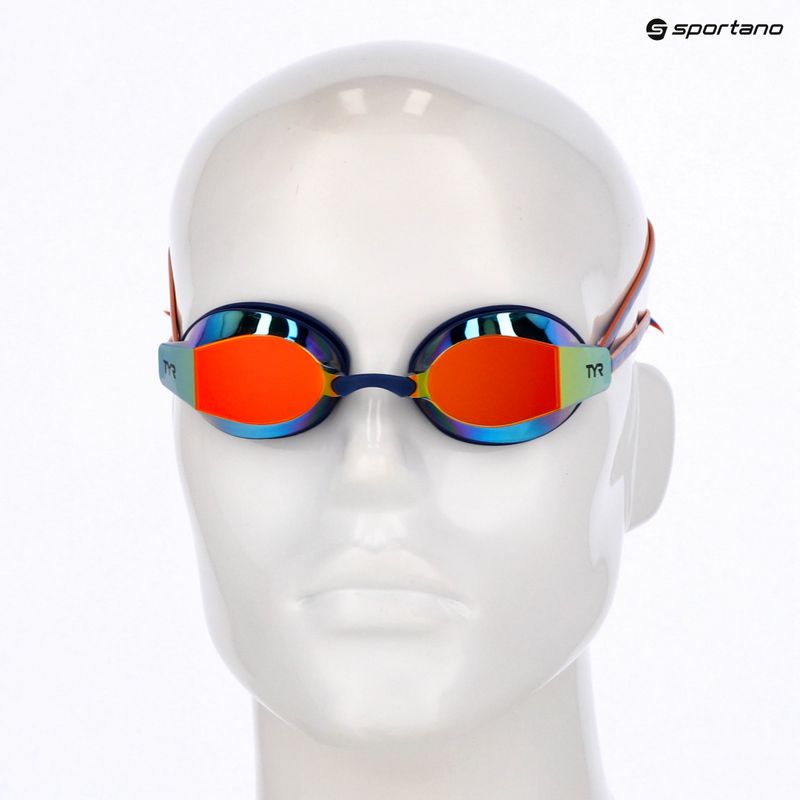 Schwimmbrille TYR Blackops 140 Ev Racing Mirrored navy/multi 6