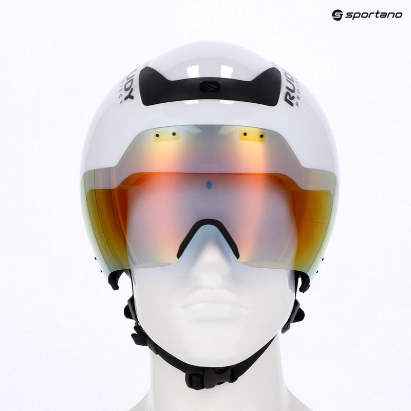 Fahrradhelm Rudy Project The Wing white shiny astm 7