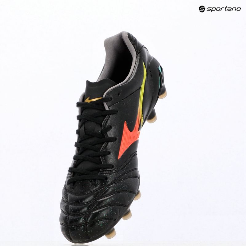 Fußballschuhe Mizuno Monarcida Neo III Elite FG black/lava orange/arcadia 3