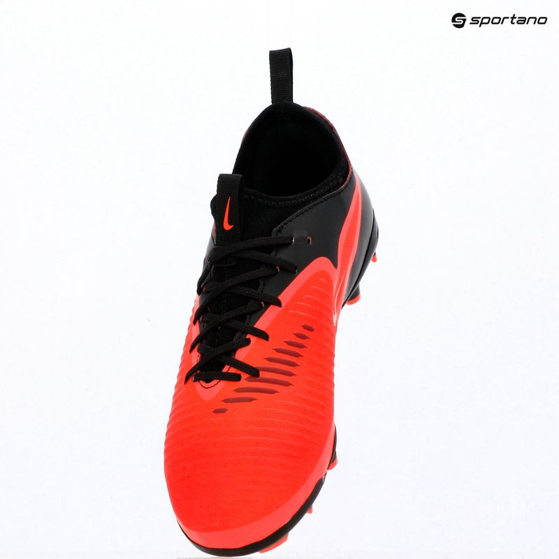 Kinder-Fußballschuhe Nike Jr. Phantom 6 Low Academy bright crimson/bright crimson/black 9