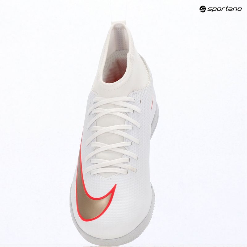 Kinder-Fußballschuhe Nike Jr. Mercurial Superfly 11 Club white/bright crimson/blur 8