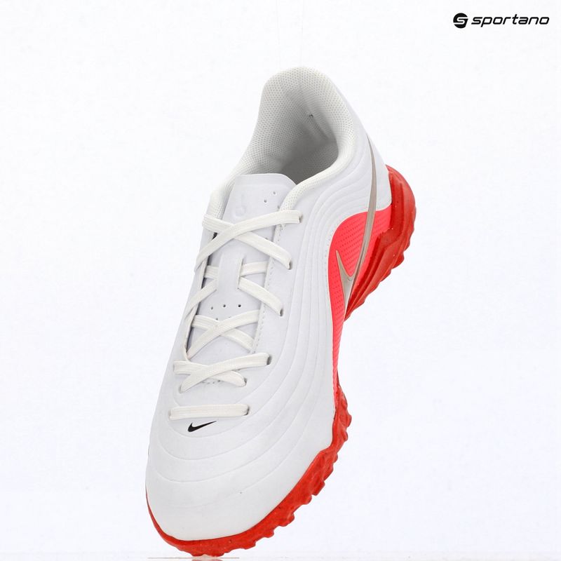 Kinder-Fußballschuhe Nike Jr. Tiempo Maestro Club White/Bright Crimson/Blur 8