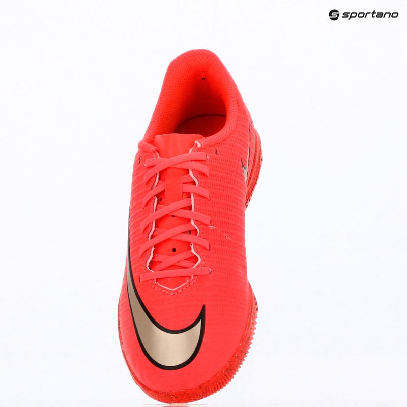 Kinder-Fußballschuhe Nike Jr. Mercurial Vapor 17 Club bright crimson/blur 8