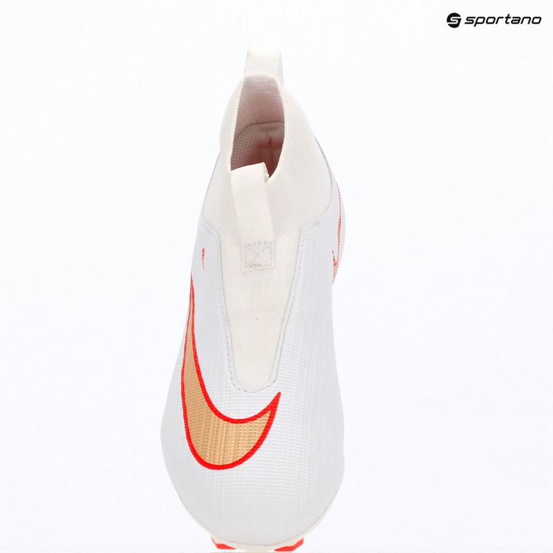 Kinder-Fußballschuhe Nike Jr. Mercurial Superfly 11 Academy white/bright crimson/blur 9