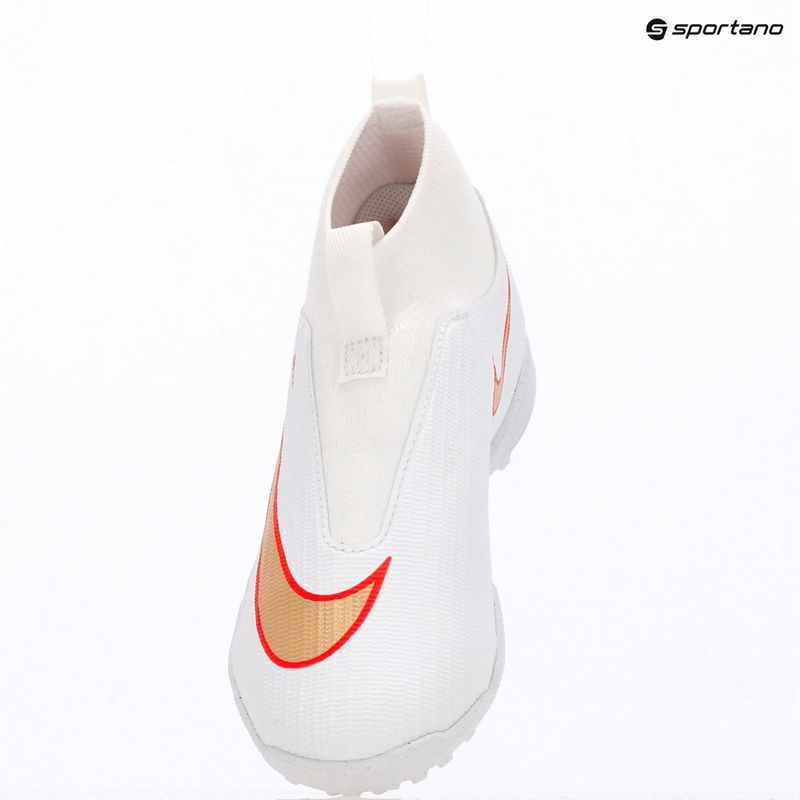 Kinder-Fußballschuhe Nike Jr. Mercurial Superfly 11 Academy white/bright crimson/blur 8