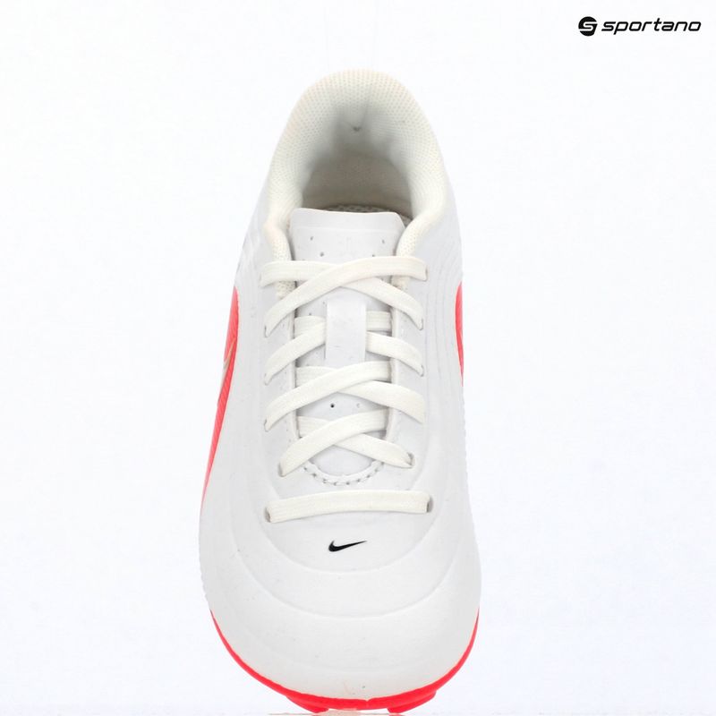 Kinder-Fußballschuhe Nike Jr. Tiempo Maestro Club White/Bright Crimson/Blur 8