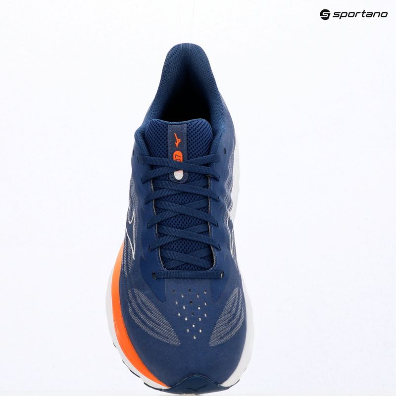 Herren-Laufschuhe Mizuno Wave Skyrise 7 estate blue/white/coral rose 7