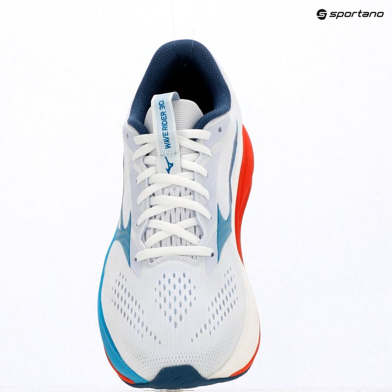 Herren-Laufschuhe Mizuno Wave Rider 30 white/blue jewel/orange 8