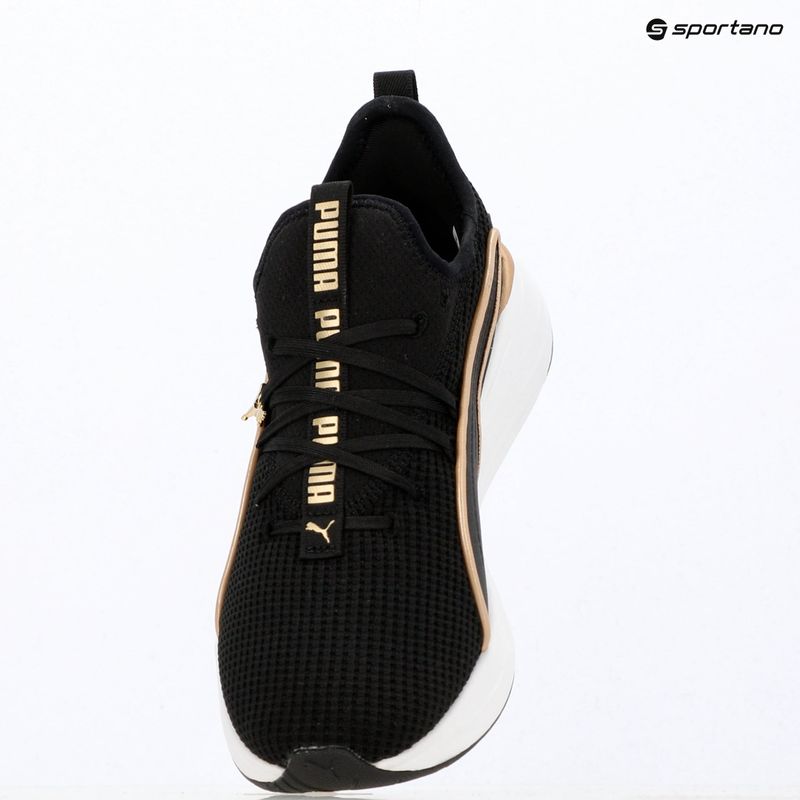 Damen-Schuhe PUMA Softride Sabrina Polished Chrome puma black/puma white/puma gold 16