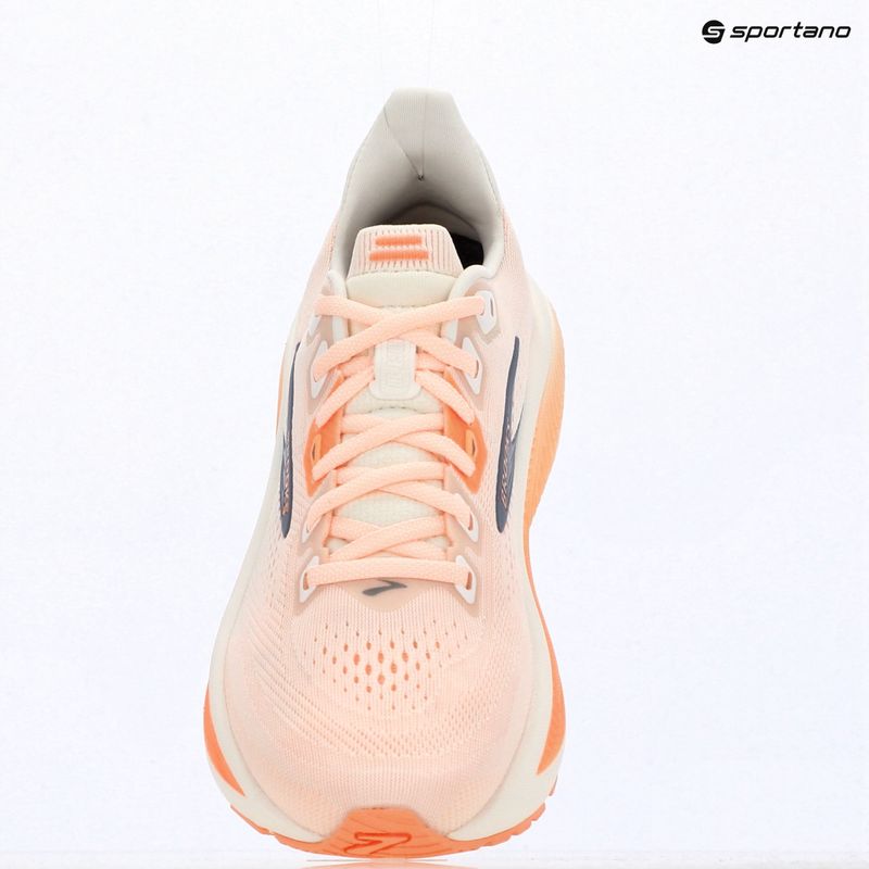 Laufschuhe für Damen Brooks Ghost 18 star white/cyber peach/grey 17