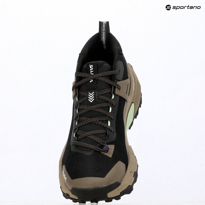 Damen-Wanderschuhe Salewa Pedroc 2 Mid PTX black outbungee cord 16
