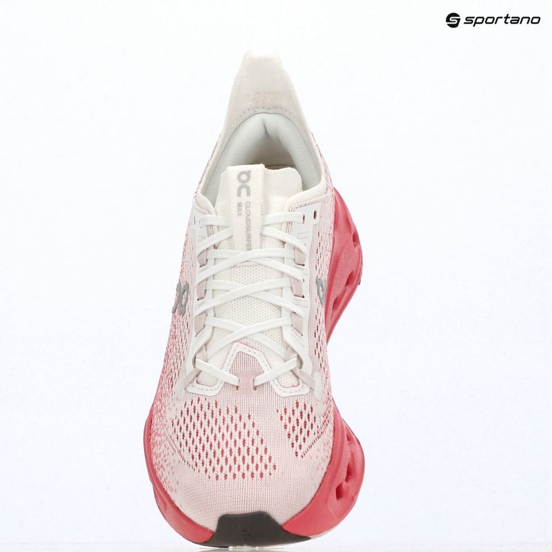 Laufschuhe für Damen On Cloudsurfer Max white/camellia 16