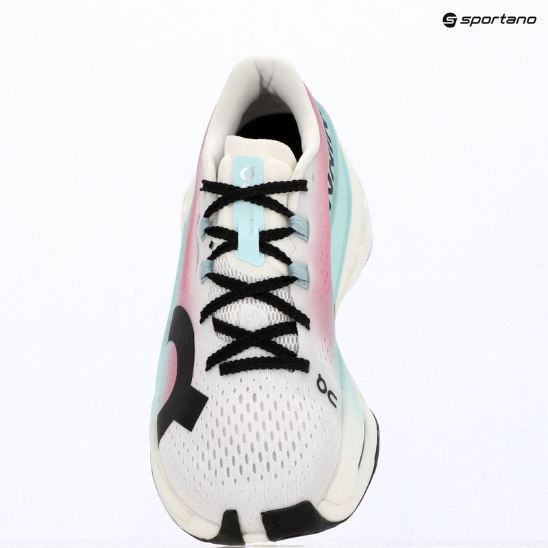 Laufschuhe für Damen On Cloudboom Max white/celeste 16