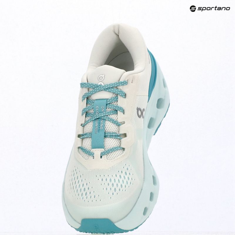 Laufschuhe für Damen On Cloudrunner 3 ivory/aquamarine 15