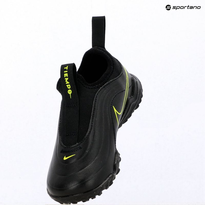 Kinder-Fußballschuhe Nike Tiempo Maestro Flex Jr TF PS black/volt/black 15