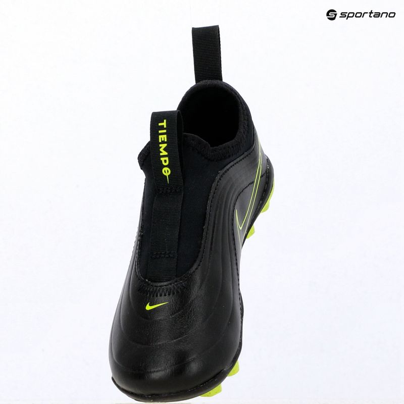 Kinder-Fußballschuhe Nike Tiempo Maestro Flex Jr FG/MG PS black/volt/black 16