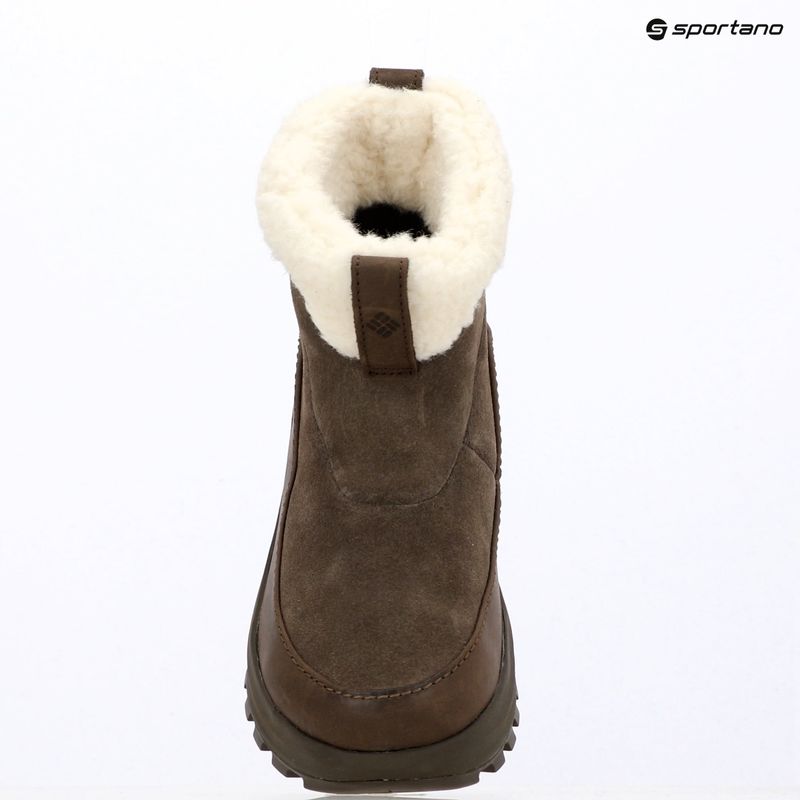 Damen-Schneestiefel Columbia Snowtrot Ease mud/cordovan 15