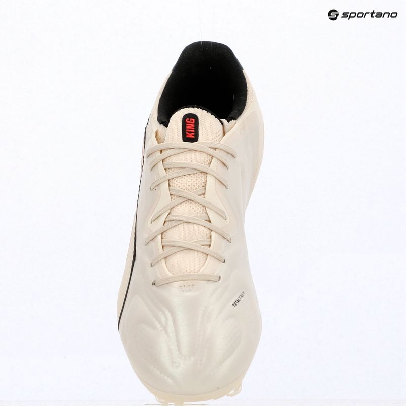 Fußballschuhe PUMA King 20 Pro FG/AG sugared almond/puma black/ultra red 16