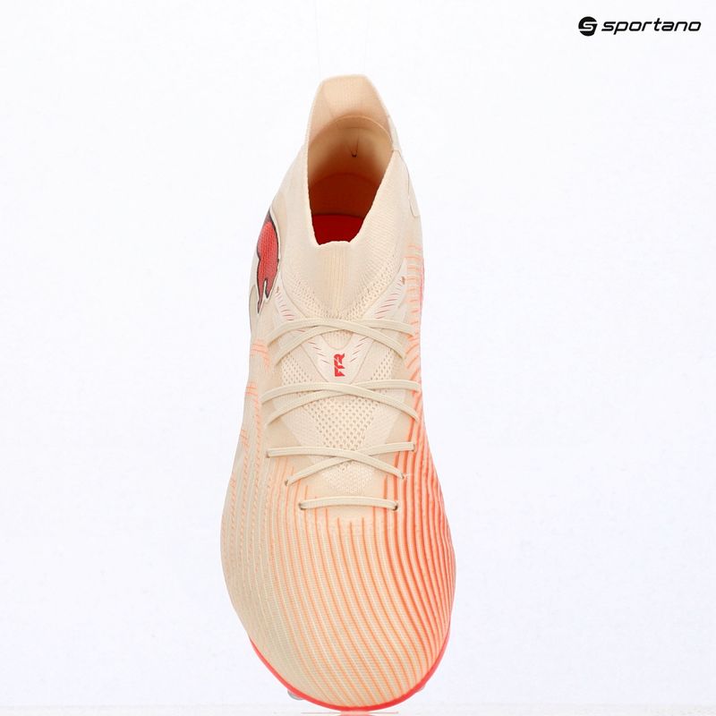 Fußballschuhe PUMA Future 9 Match MxSG sugared almond/puma white/ultra red/puma black 8