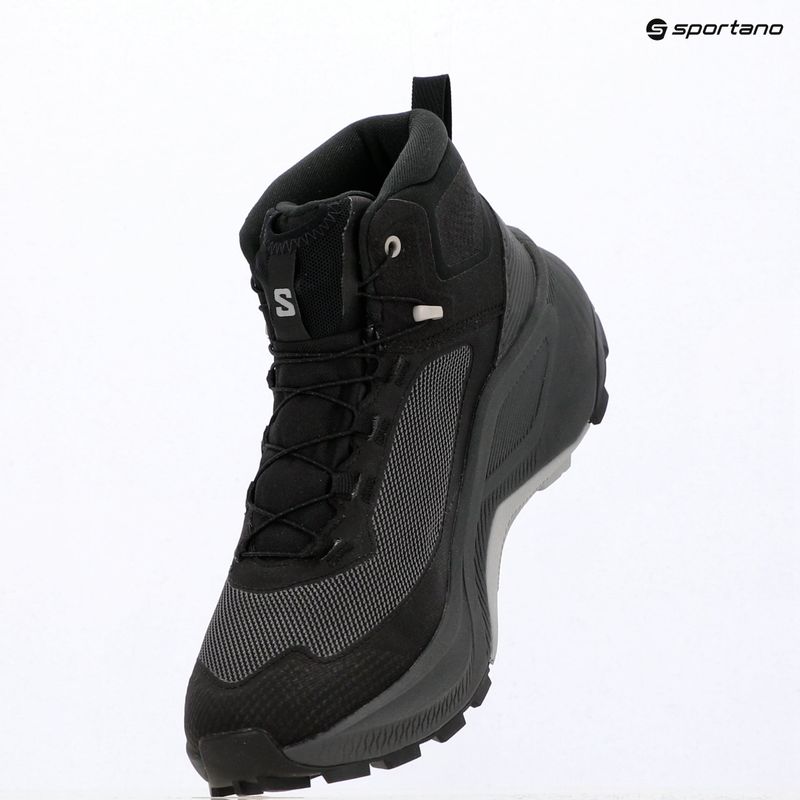 Herren-Wanderschuhe Salomon Genesis Mid GTX black/asphalt 7