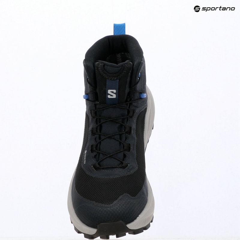 Herren-Wanderschuhe Salomon Genesis Mid GTX dark navy/spellbound 17