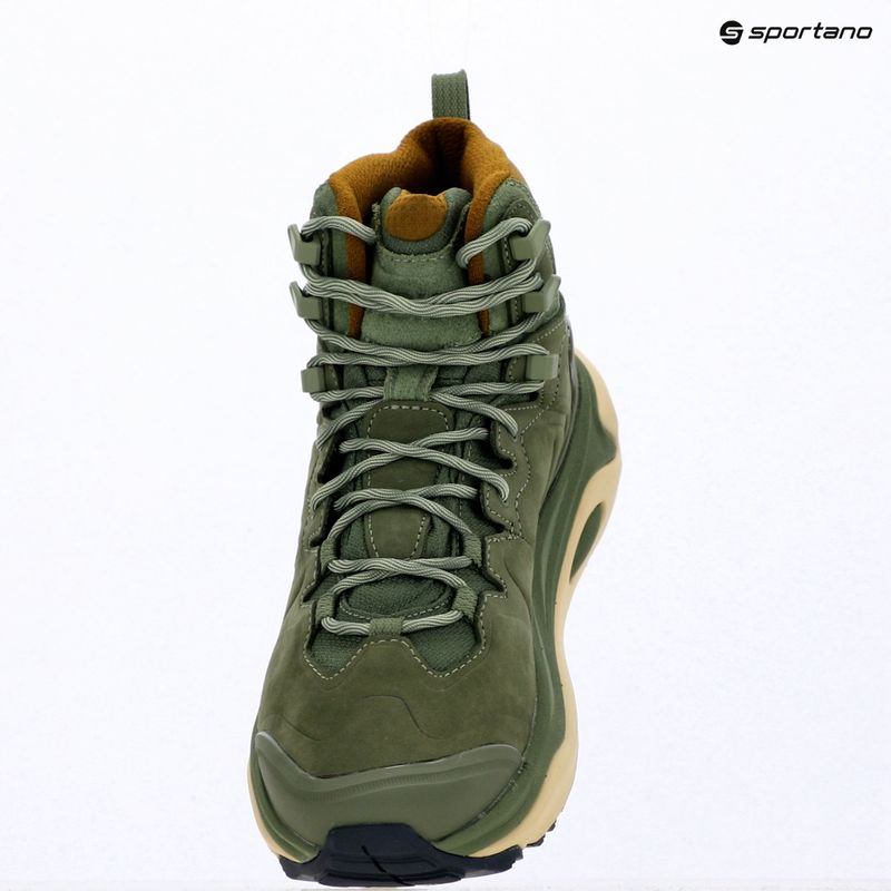 Herren-Wanderschuhe Hoka Kaha 3 GTX nettle leaf/barley flour 10