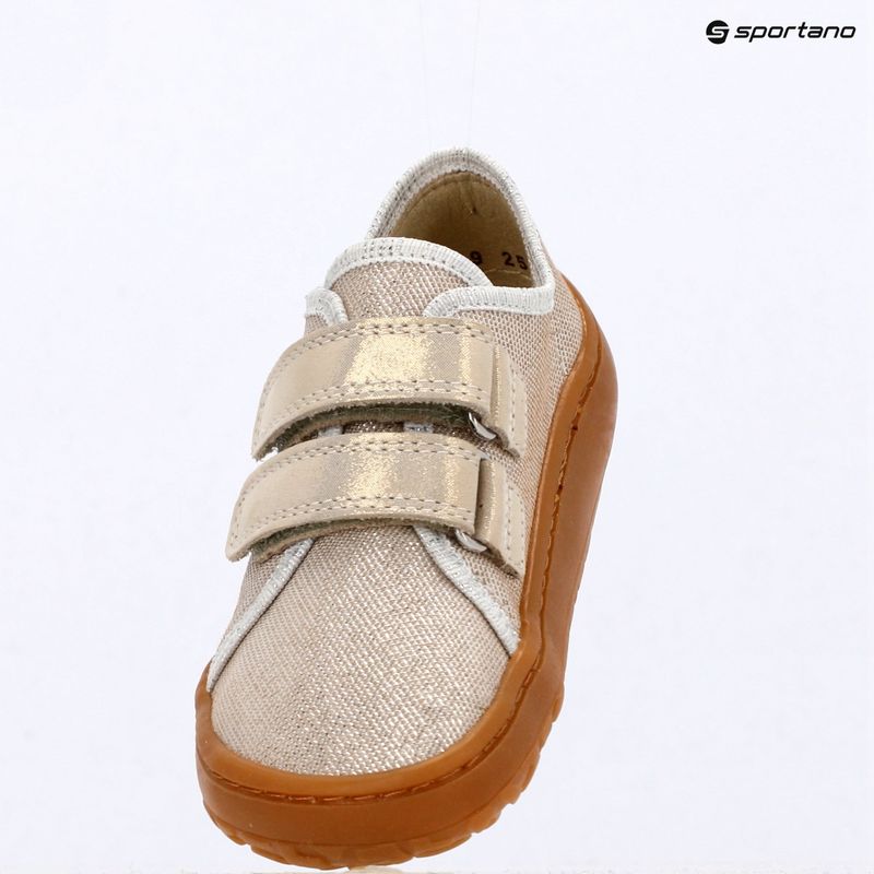 Barfußschuhe Kinder Froddo Canvas gold shine 8
