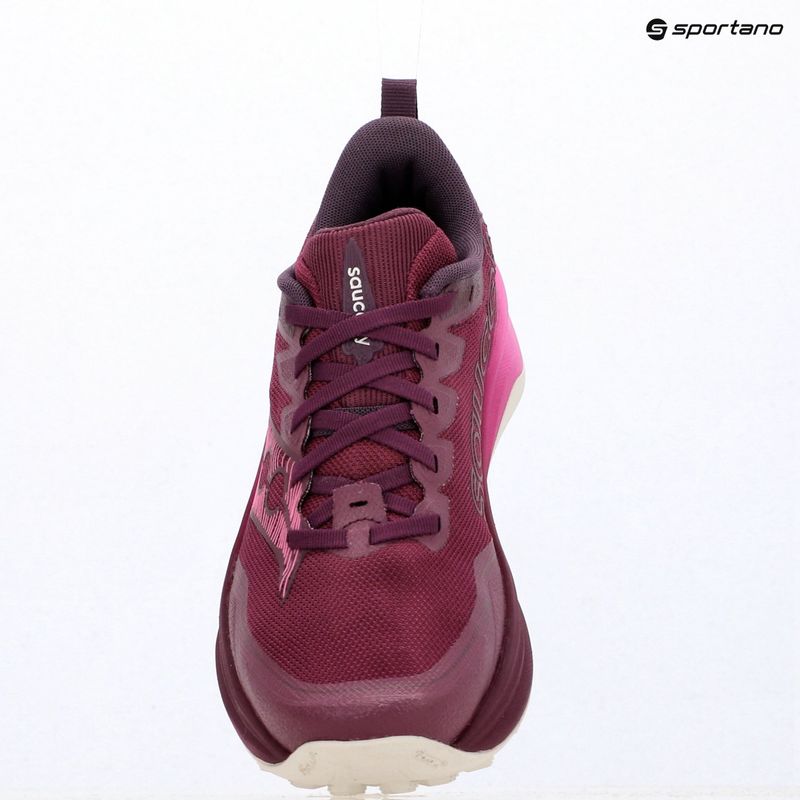 Laufschuhe für Damen Saucony Peregrine 16 plum/mulberry 16
