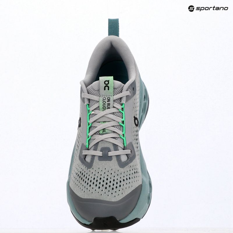 Herren-Laufschuhe On Cloudsurfer Trail 2 platinum/tide 8