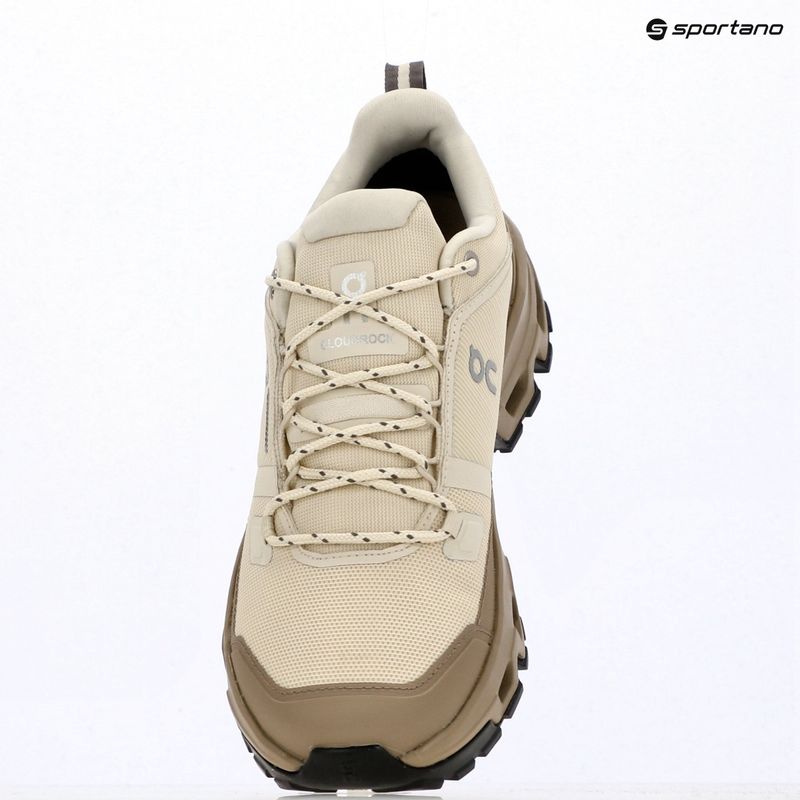 Herren-Wanderschuhe On Cloudrock Low Waterproof earth/black 9