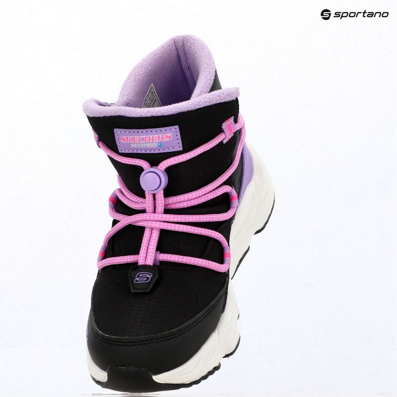 Kinder-Winterstiefel SKECHERS Turbo Tread Black 8