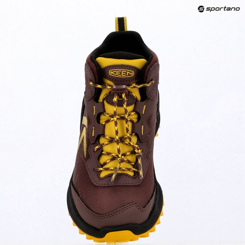 Kinder-Trekkingschuhe KEEN Zionic Mid Wp huckleberry/mango mint 7