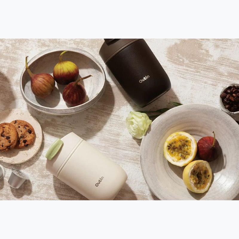 Thermobecher OutIn Travel Tumbler 350 ml sand white 5